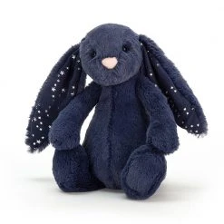 IsAlbi Jellycat Bashful Stardust Navy Bunny | 2 Sizes!