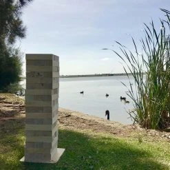 Jenjo Giant Wooden Stacking Tower Blocks Outdoor Game Giant Products