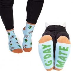 Mdi G'day Mate Koala Hidden Message Socks Mens Novelty Gifts 12 Mdi G'day Mate Koala Hidden Message Socks Mens Novelty Gifts