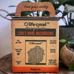 Lifecykel Lions Mane Mushrooms Grow Kit