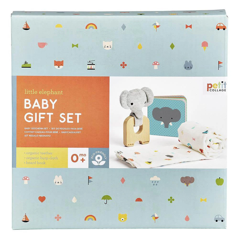 IsAlbi Little Elephant Organic Baby Gift Set Baby Shower Gifts 4 IsAlbi Little Elephant Organic Baby Gift Set Baby Shower Gifts