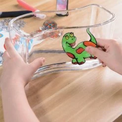 IsAlbi Make Your Own Dinosaur Suncatcher Kit Gifts For Boys