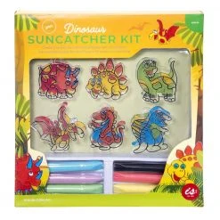 IsAlbi Make Your Own Dinosaur Suncatcher Kit Gifts For Boys
