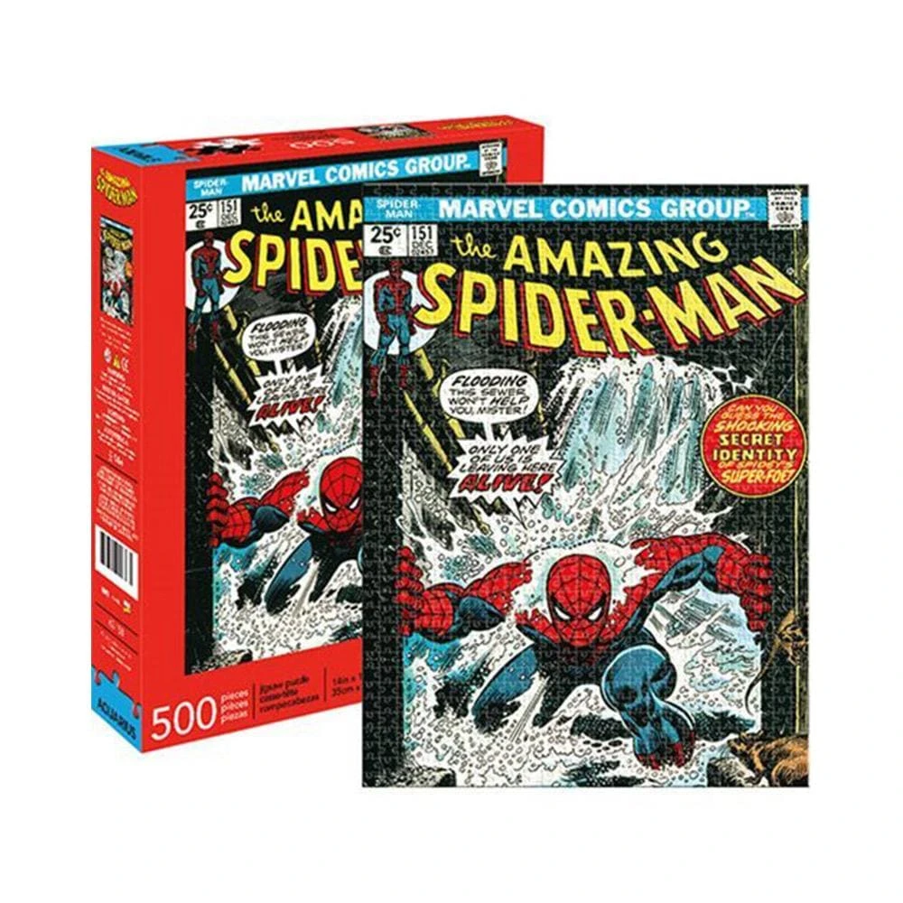 William Valentine Spiderman 500 Piece Puzzle | Marvel Comic Cover Man Cave Gifts 4 William Valentine Spiderman 500 Piece Puzzle | Marvel Comic Cover Man Cave Gifts