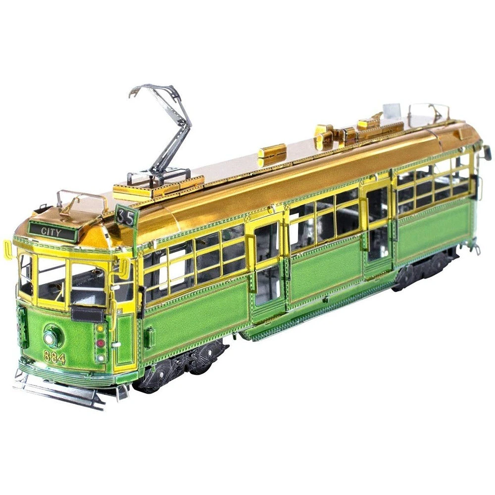 Divisible By Zero Melbourne W-Class Tram Metal Model Kit | Metal Earth Man Cave Gifts 4 Divisible By Zero Melbourne W-Class Tram Metal Model Kit | Metal Earth Man Cave Gifts