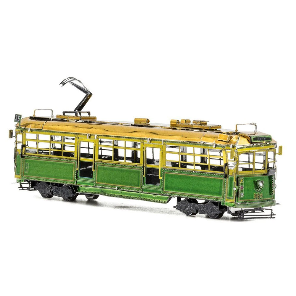 Divisible By Zero Melbourne W-Class Tram Metal Model Kit | Metal Earth Man Cave Gifts 5 Divisible By Zero Melbourne W-Class Tram Metal Model Kit | Metal Earth Man Cave Gifts