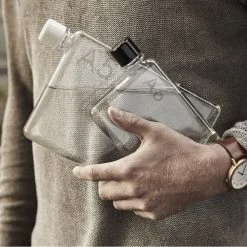 Memo Bottle Memobottle A6 Size Slimline Reusable Water Bottle