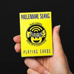 Curated Millennial Slang Playing Cards