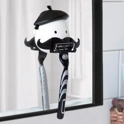 Optoco Peleg Design Mr Razor Bathroom Shaver Holder