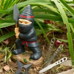 William Valentine Ninja Garden Gnome