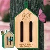 Yellow Octopus Personalised Personalised Little Butterfly House - Initials & Heart Sports And Outdoors