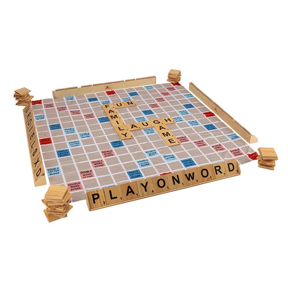 Jenjo Giant Products Giant Play On Words Wooden Board Game 11 Jenjo Giant Products Giant Play On Words Wooden Board Game