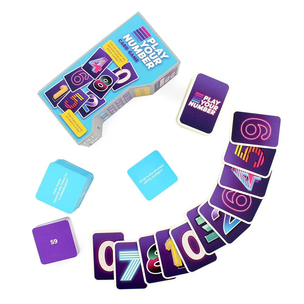 Curated Play Your Number Trivia Card Game 5 Curated Play Your Number Trivia Card Game