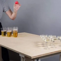 Landmark Concepts Beer Gifts Pong Wars: Beer Versus Prosecco