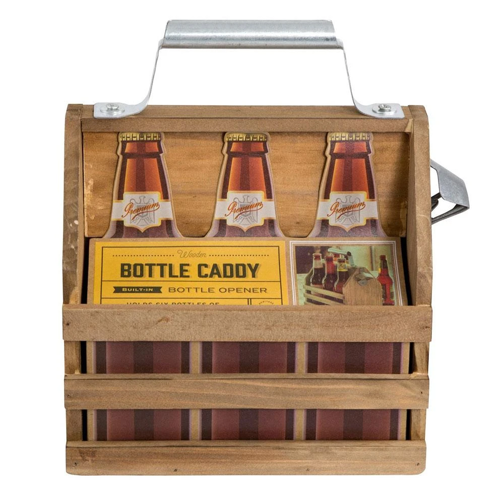 Outliving Timber Beer Caddy With Bottle Opener Beer Gifts 5 Outliving Timber Beer Caddy With Bottle Opener Beer Gifts