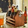 Outliving Timber Beer Caddy With Bottle Opener Beer Gifts 1 Outliving Timber Beer Caddy With Bottle Opener Beer Gifts