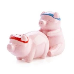 Mdi Naughty Pigs Salt & Pepper Shaker Set Man Cave Gifts