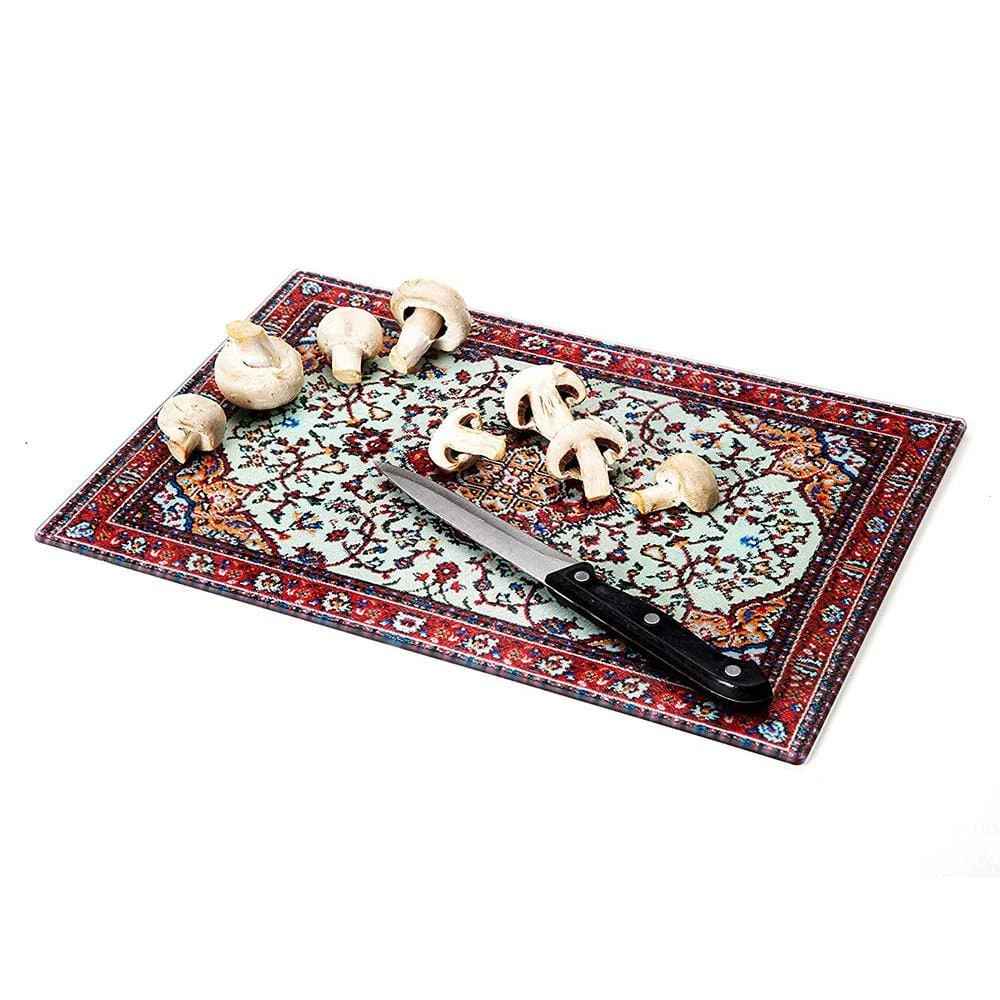 Optoco Gifts For Grandmas Persian Rug Cheese Serving Board 4 Optoco Gifts For Grandmas Persian Rug Cheese Serving Board