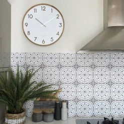 PS Home & Living Scarlett Minimalist Wall Clock White Executive Gifts