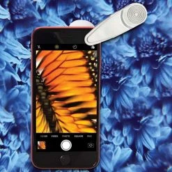 IsAlbi Novelty Gifts For Her Smartphone Clip-on Camera Kaleidoscope