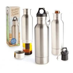 Mdi Beer Gifts Stubby Cooler Drink Bottle Flask