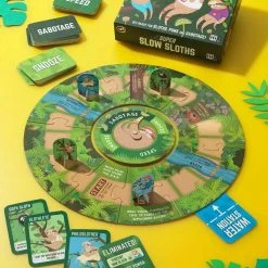 Curated Gifts For BFFs Super Slow Sloths - The Board Game