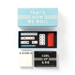 IsAlbi Man Cave Gifts Thats How We Roll Dice Game Set