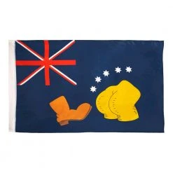 Ikon Collectables The Simpsons Bart Vs Australia Flag Gifts For BFFs