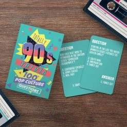 William Valentine Totally 90s Trivia Card Game