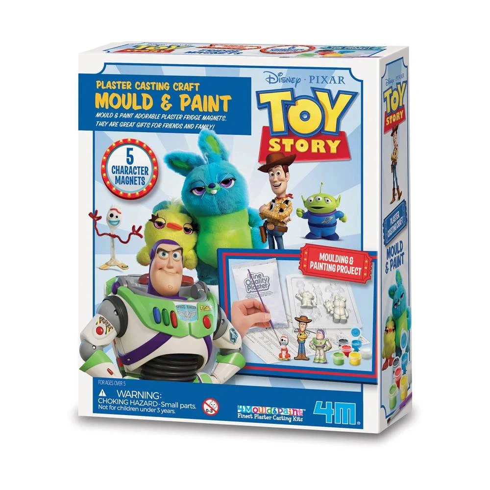 Johnco New Toy Story Mould & Paint Kit 3 Johnco New Toy Story Mould & Paint Kit