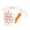 Mdi Man Cave Gifts Tradie At Work Hammer Handle Mug