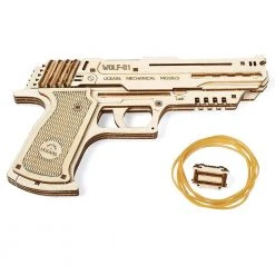 Ugears Wolf-01 Handgun Model Kit