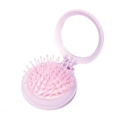 IsAlbi Unicorn Compact Hairbrush & Mirror | Assorted 12 IsAlbi Unicorn Compact Hairbrush & Mirror | Assorted