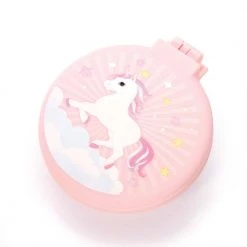 IsAlbi Unicorn Compact Hairbrush & Mirror | Assorted 13 IsAlbi Unicorn Compact Hairbrush & Mirror | Assorted