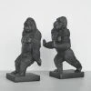 Black Gorilla Bookends | White Moose