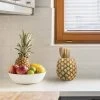 Pineapple Planter Pot Vessel | White Moose
