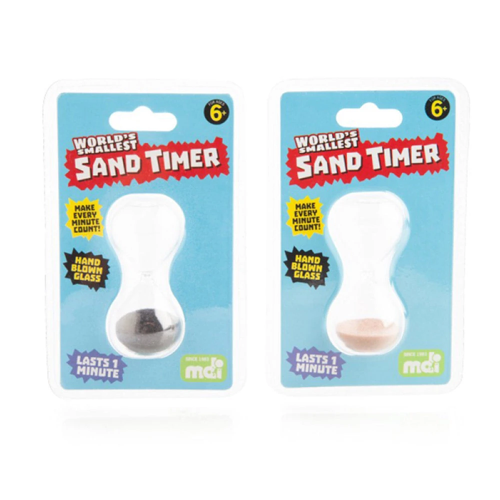 Mdi Office Gifts World's Smallest Sand Timer - 1 Minute 5 Mdi Office Gifts World's Smallest Sand Timer - 1 Minute