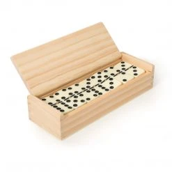 IsAlbi Office Gifts Wooden Dominoes Set