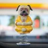 William Valentine Bobbing Dashboard Pug Buddha 2 William Valentine Bobbing Dashboard Pug Buddha