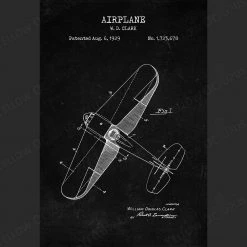 Yellow Octopus Exclusives - Prints Man Cave Gifts Airplane Patent Prints Wall Art | Set Of 3