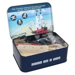 IsAlbi Pirate Ship In A Tin Science STEM Toys