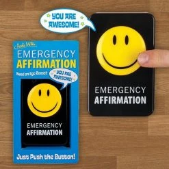William Valentine Gadgets For Him Emergency Affirmation Button