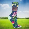 Optoco IÂ’m A Delicate F*cking Flower Ladies Socks Naughty Gifts 2 Optoco IÂ’m A Delicate F*cking Flower Ladies Socks Naughty Gifts