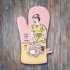 Optoco I've Got A Knife Oven Mitt