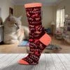 Optoco Socks For Crazy Cat Ladies 1 Optoco Socks For Crazy Cat Ladies