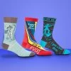 Optoco Funky Tees & Socks Swear Socks For Men