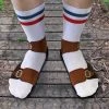 Curated Sandals Socks