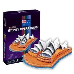AM Living Science STEM Toys Cubic Fun 3D Puzzle Sydney Opera House 58pcs