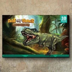 AM Living Science STEM Toys Cubic 3D Puzzle Tyrannosaurus Rex 36pcs