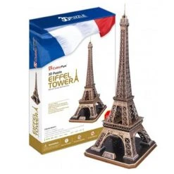 AM Living Science STEM Toys Eiffel Tower DIY 3D Puzzle 82pcs